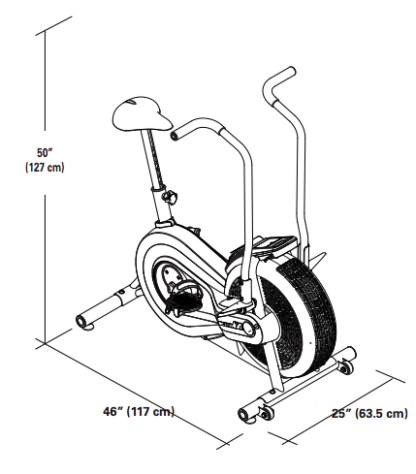 Airbike Bicicleta Estática Schwinn AD2I